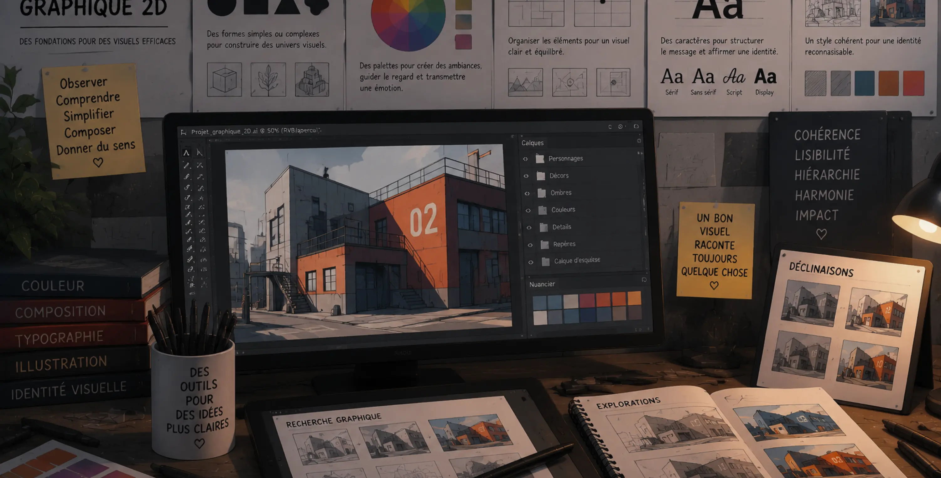Concept art d'environnement